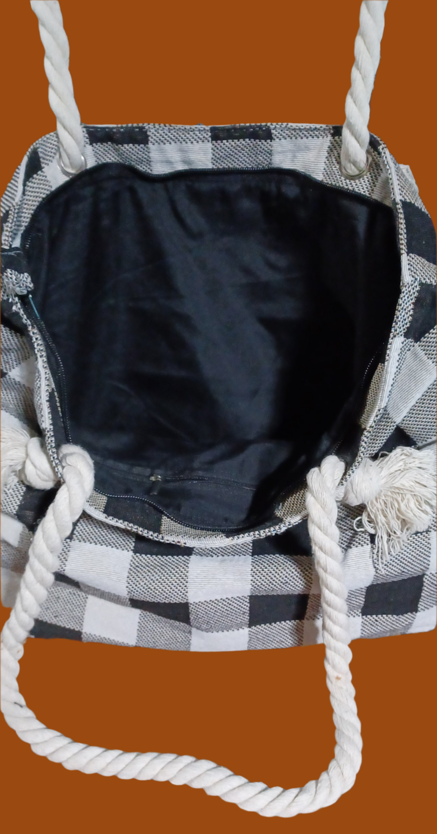 Buffalo Plaid Sunflower Bag