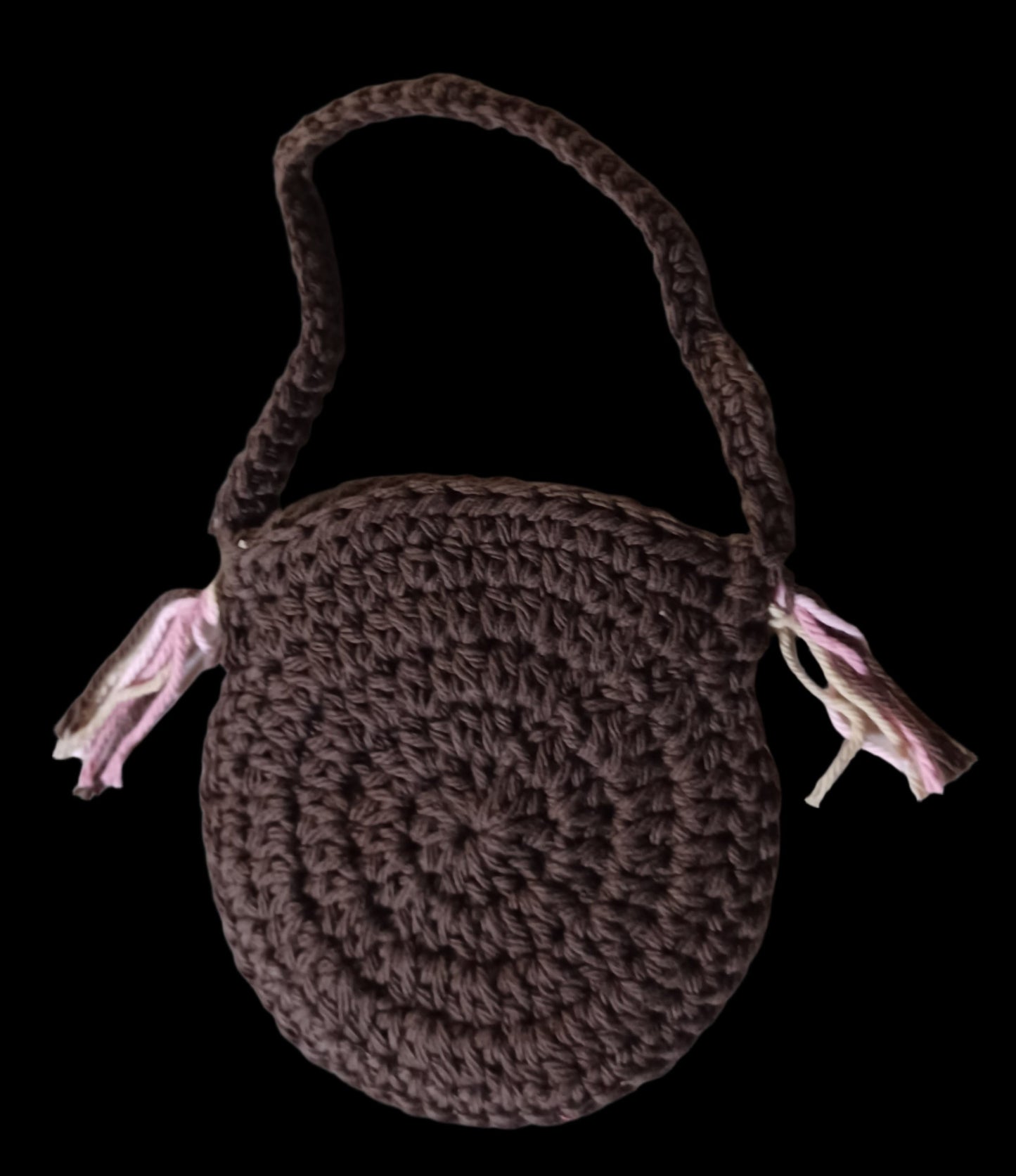 Hand Crochet Owl Eye's Purse