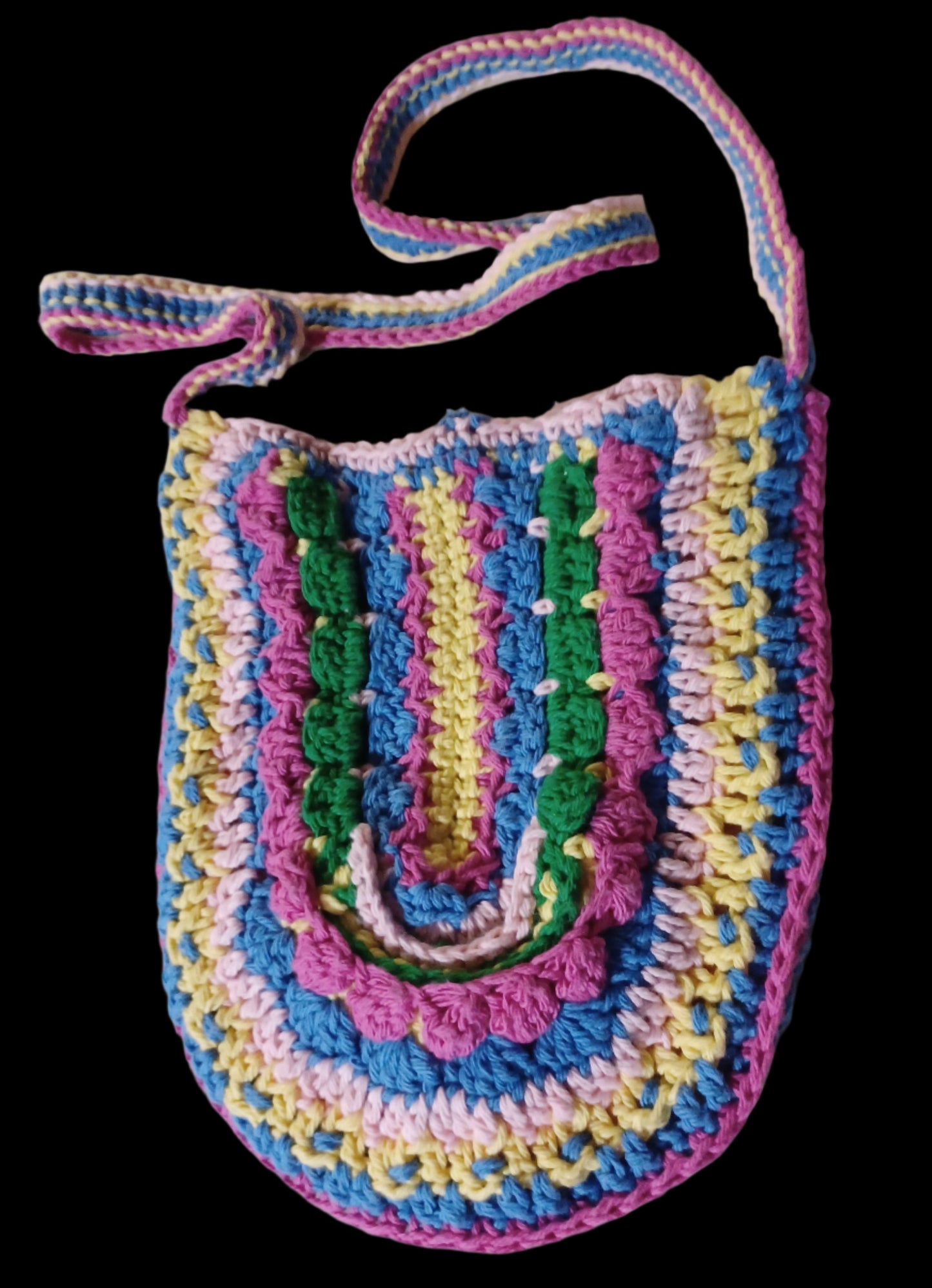 Handmade Crochet Crossbody Bag/Purse