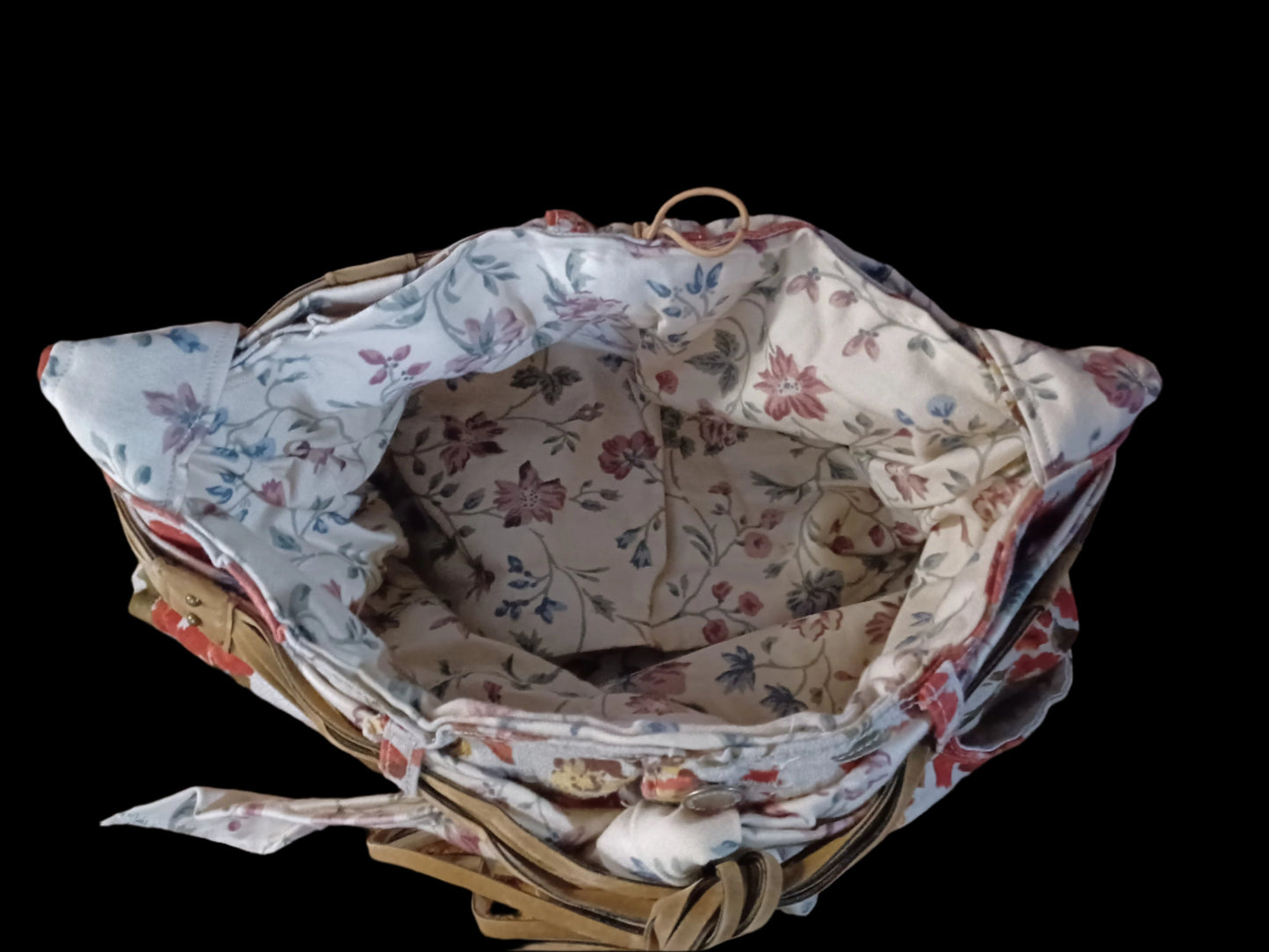 Fall Floral Recycled Bag/Purse/Tote