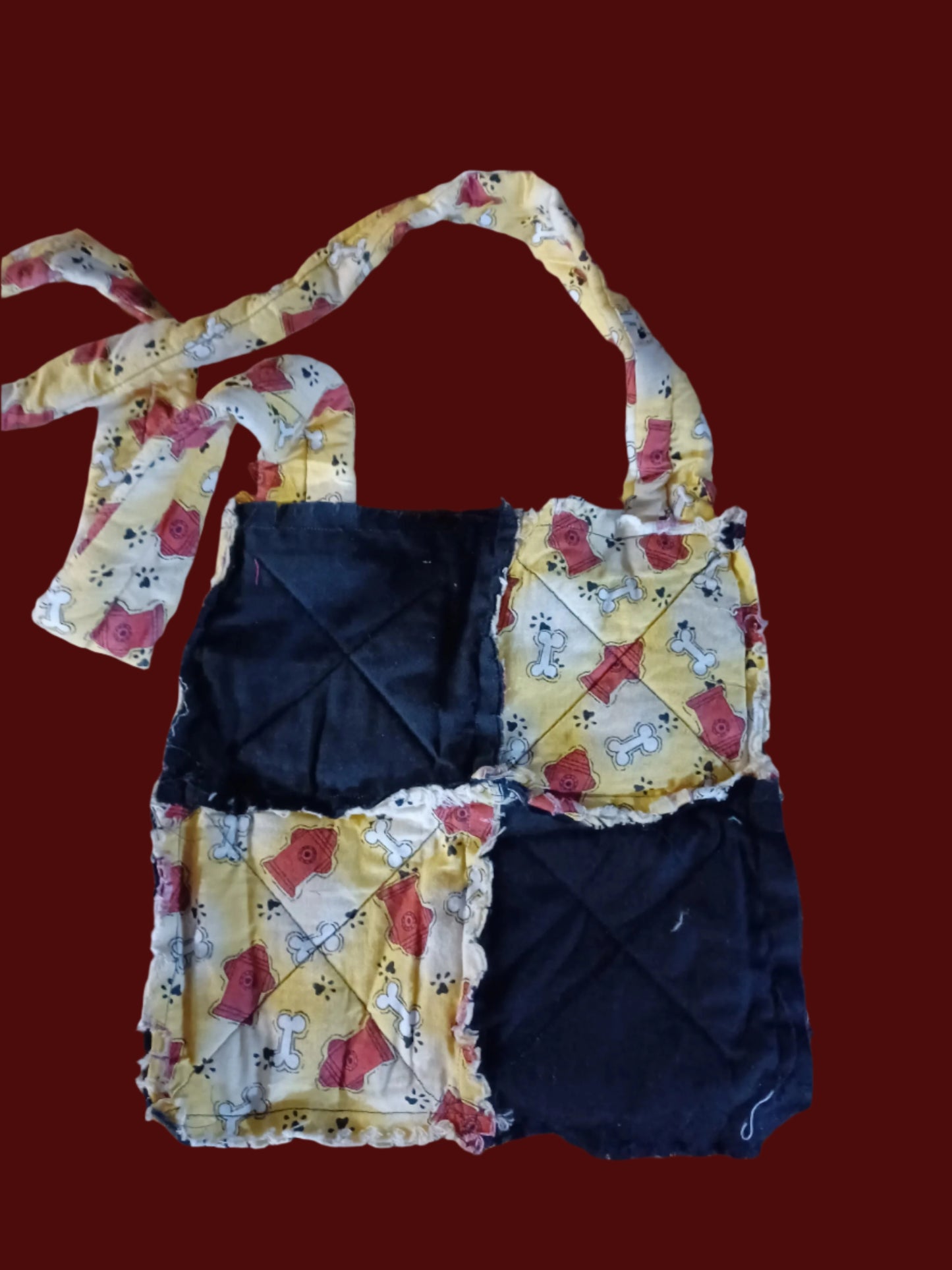 Fire Hydrant & Bone Rag Bag Crossbody