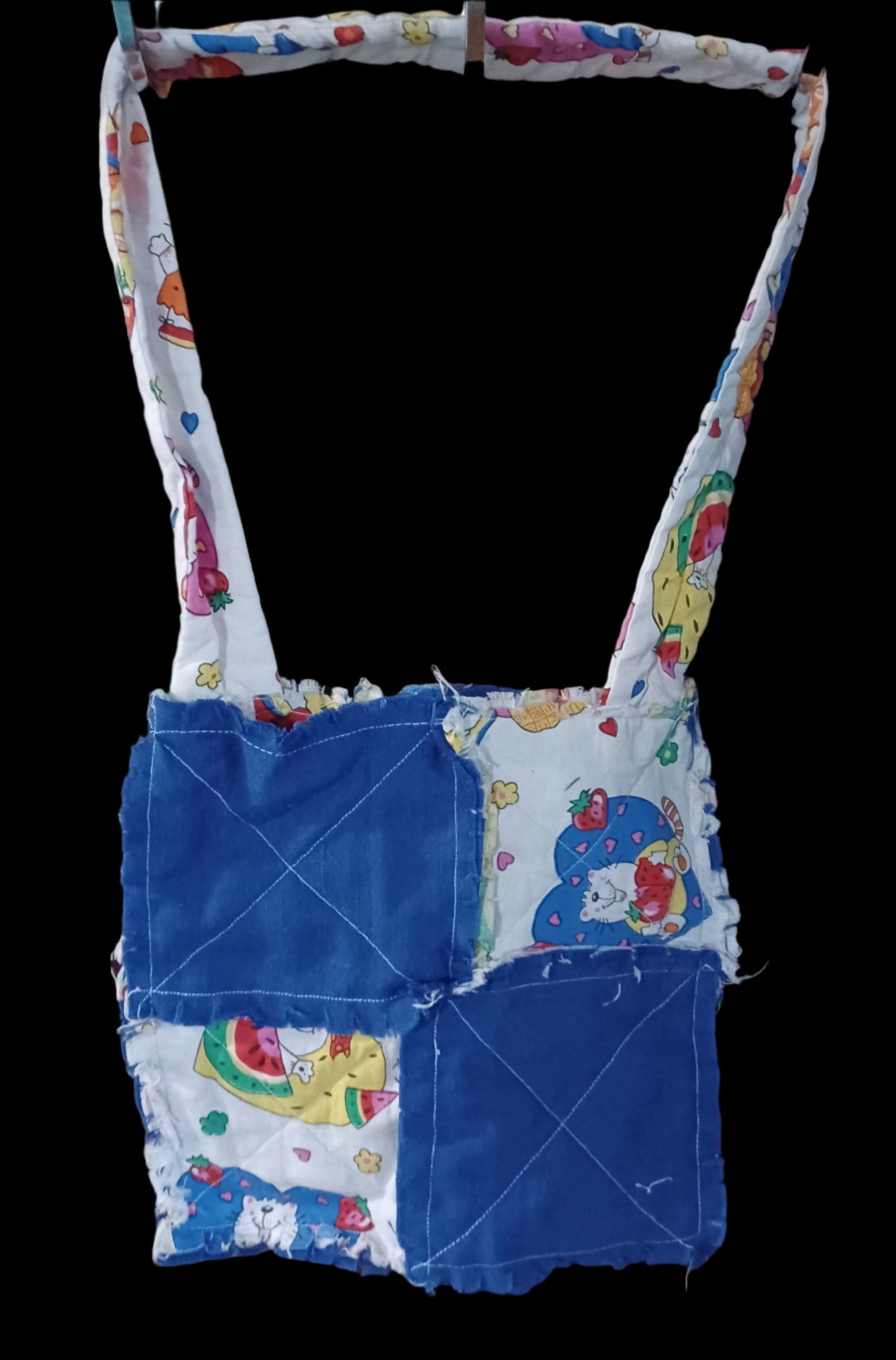 Kitty & Blue Rag Bag Cross body Tote