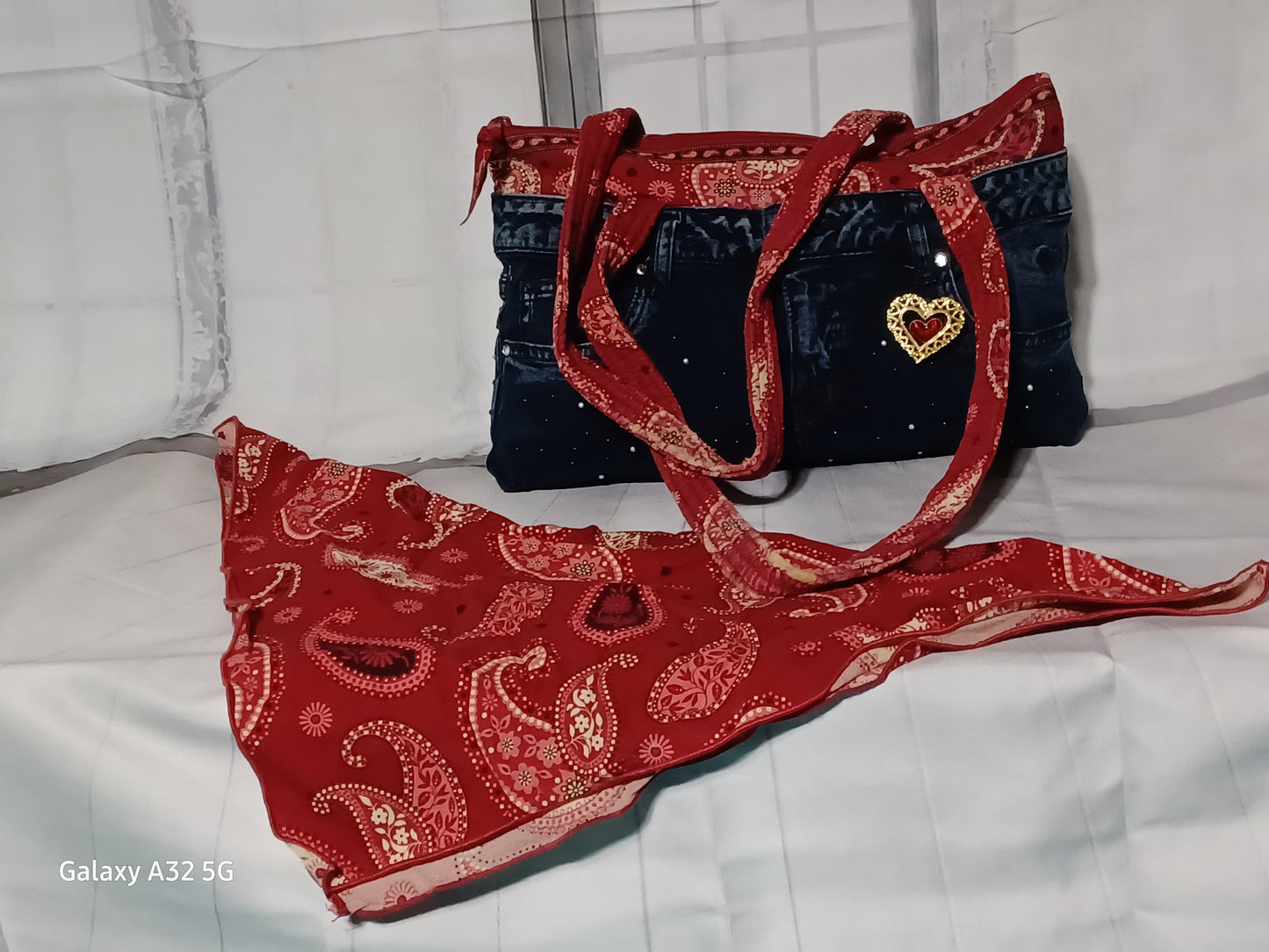 Up Cycled Vera Bradley Bag