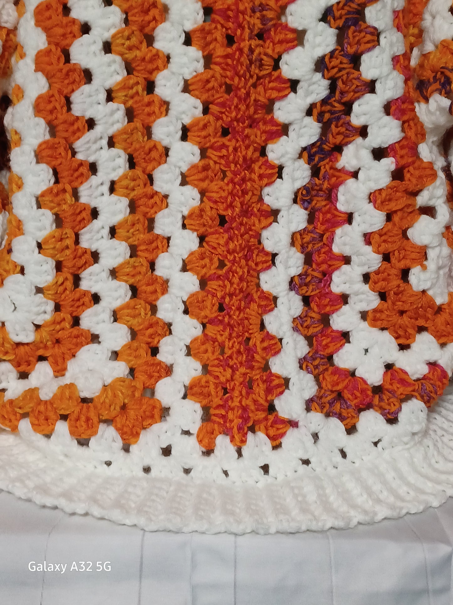 Handcrafted Crochet Granny Pullover/ Cardigan