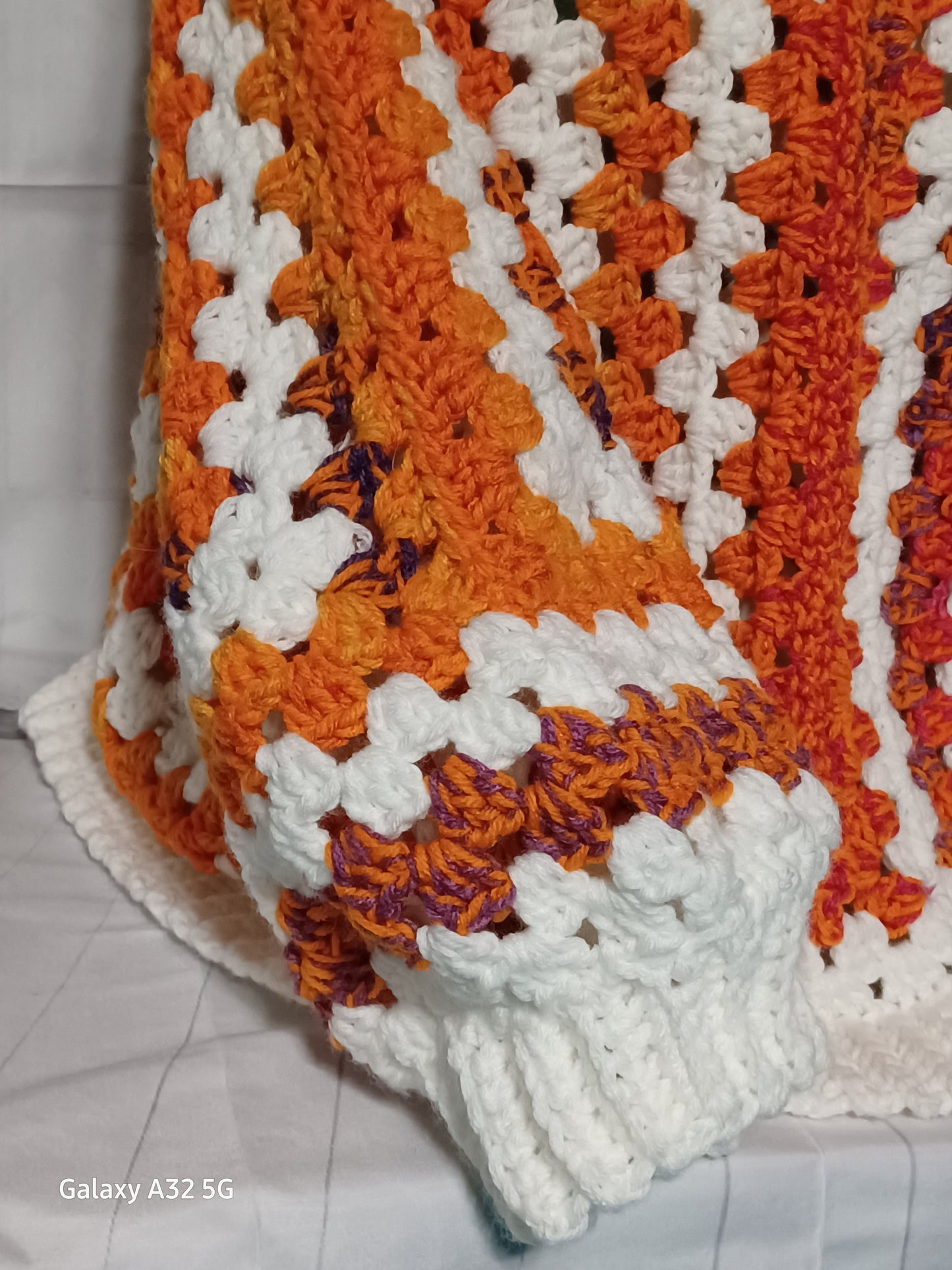 Handcrafted Crochet Granny Pullover/ Cardigan