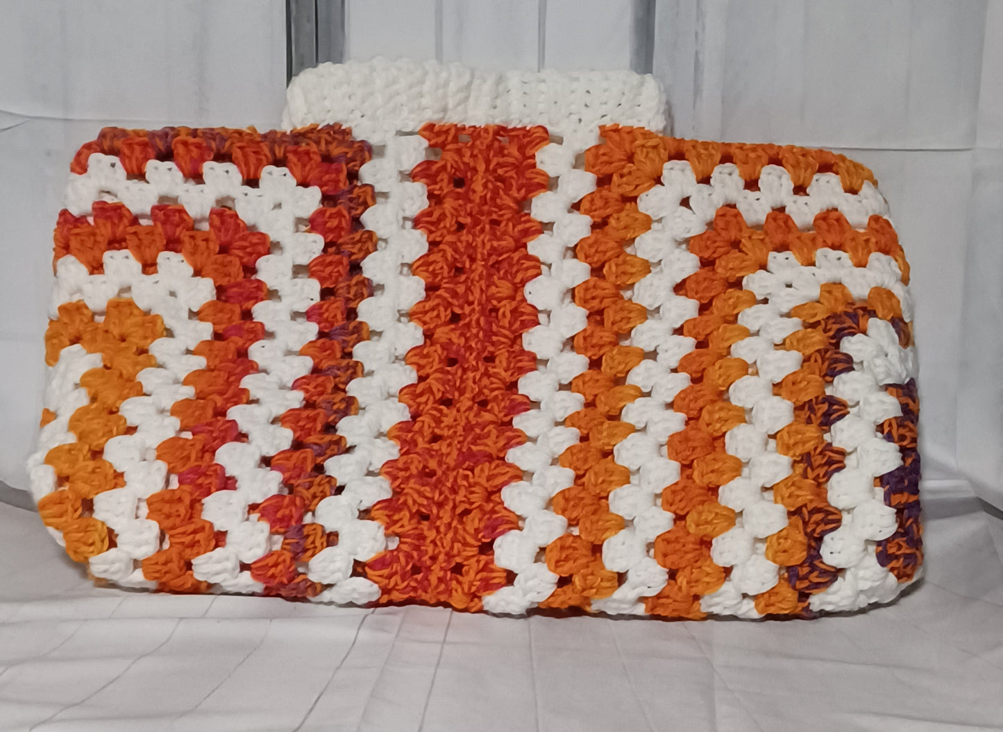 Handcrafted Crochet Granny Pullover/ Cardigan