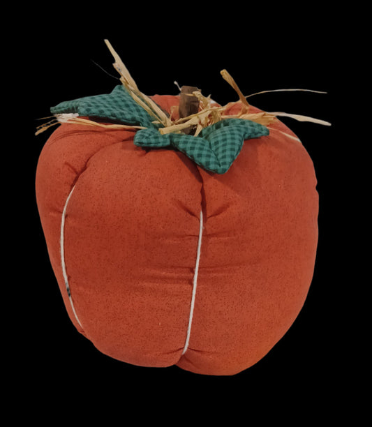 Orange Fabric Pumpkin