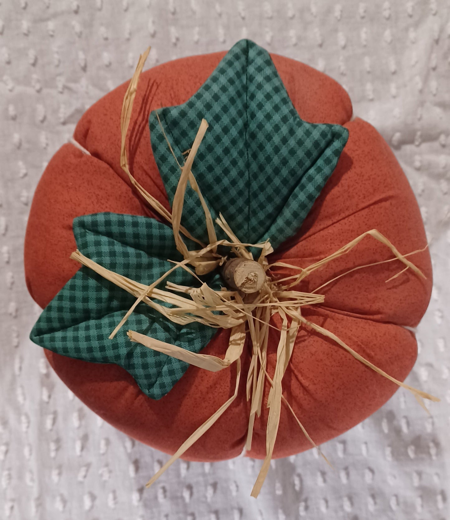 Orange Fabric Pumpkin