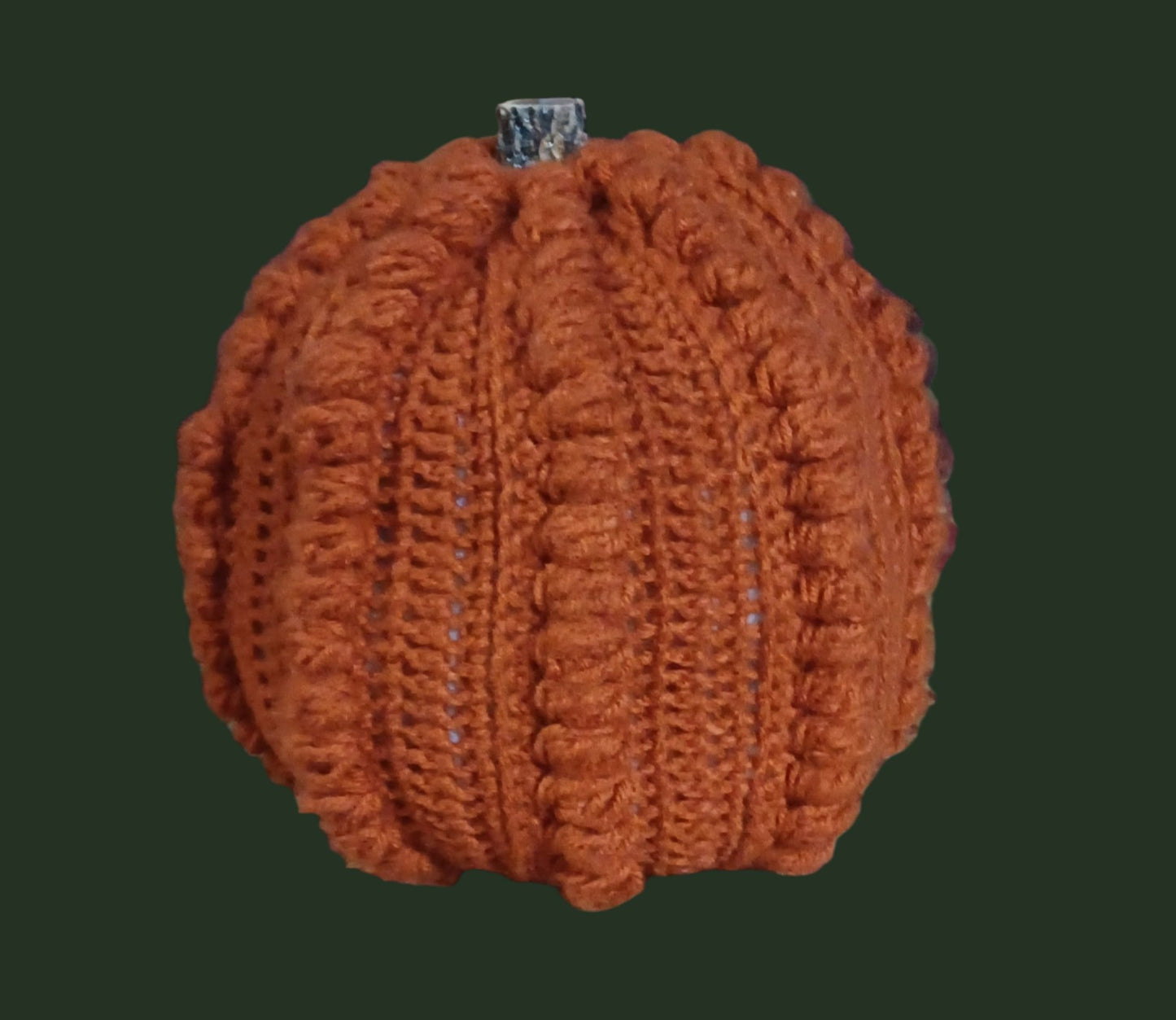 Knobby Textured Fall Pumpkin