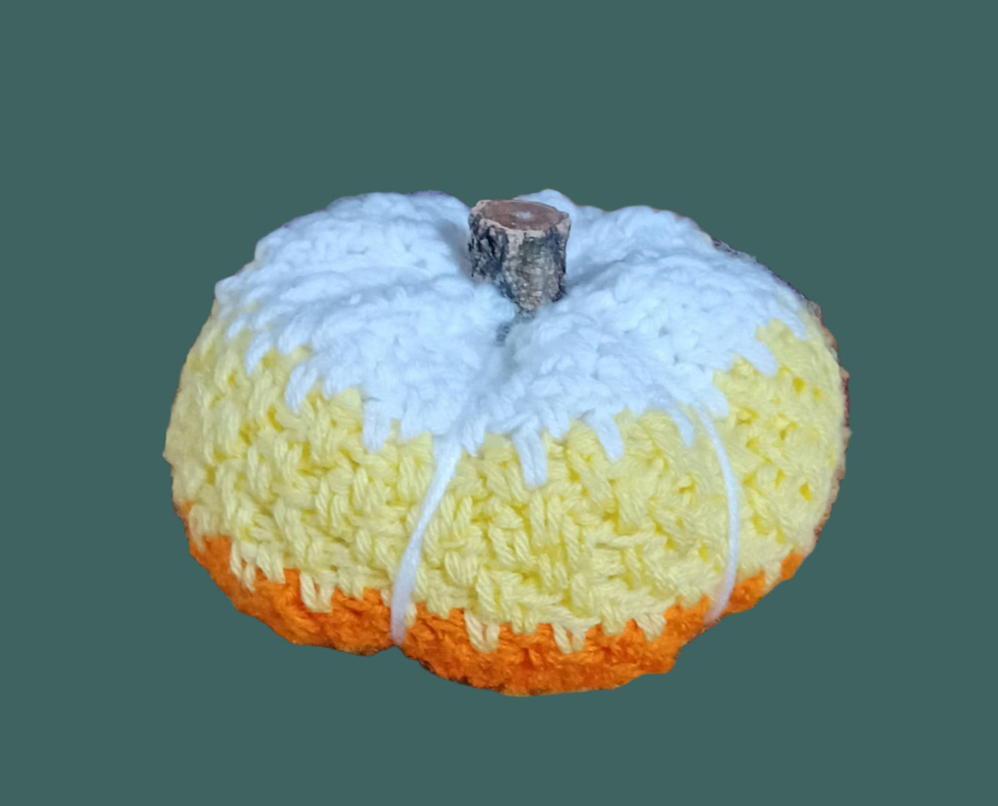 Candy Corn Handmade Pumpkin