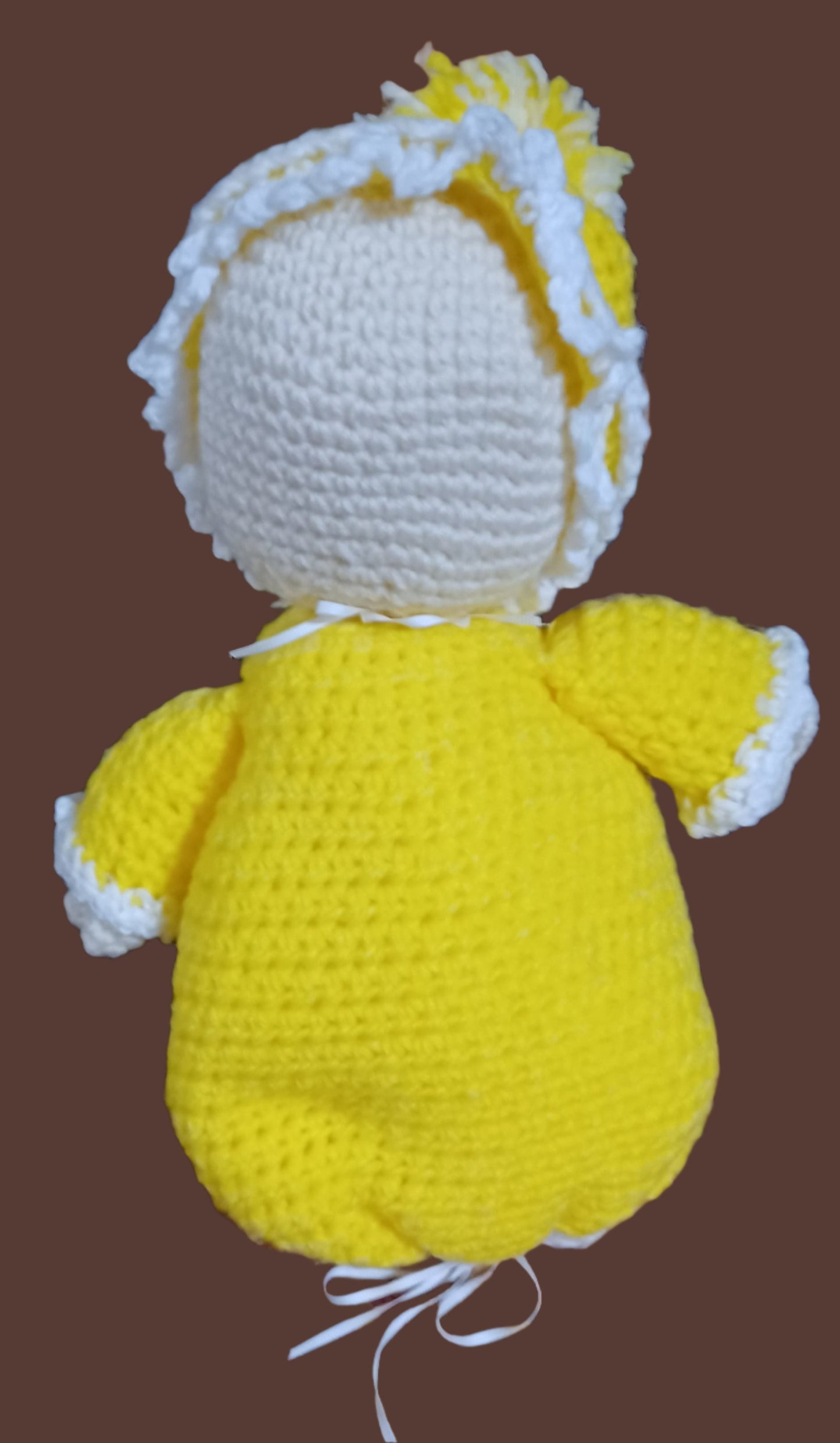 Yellow Baby Bunting Plush Doll