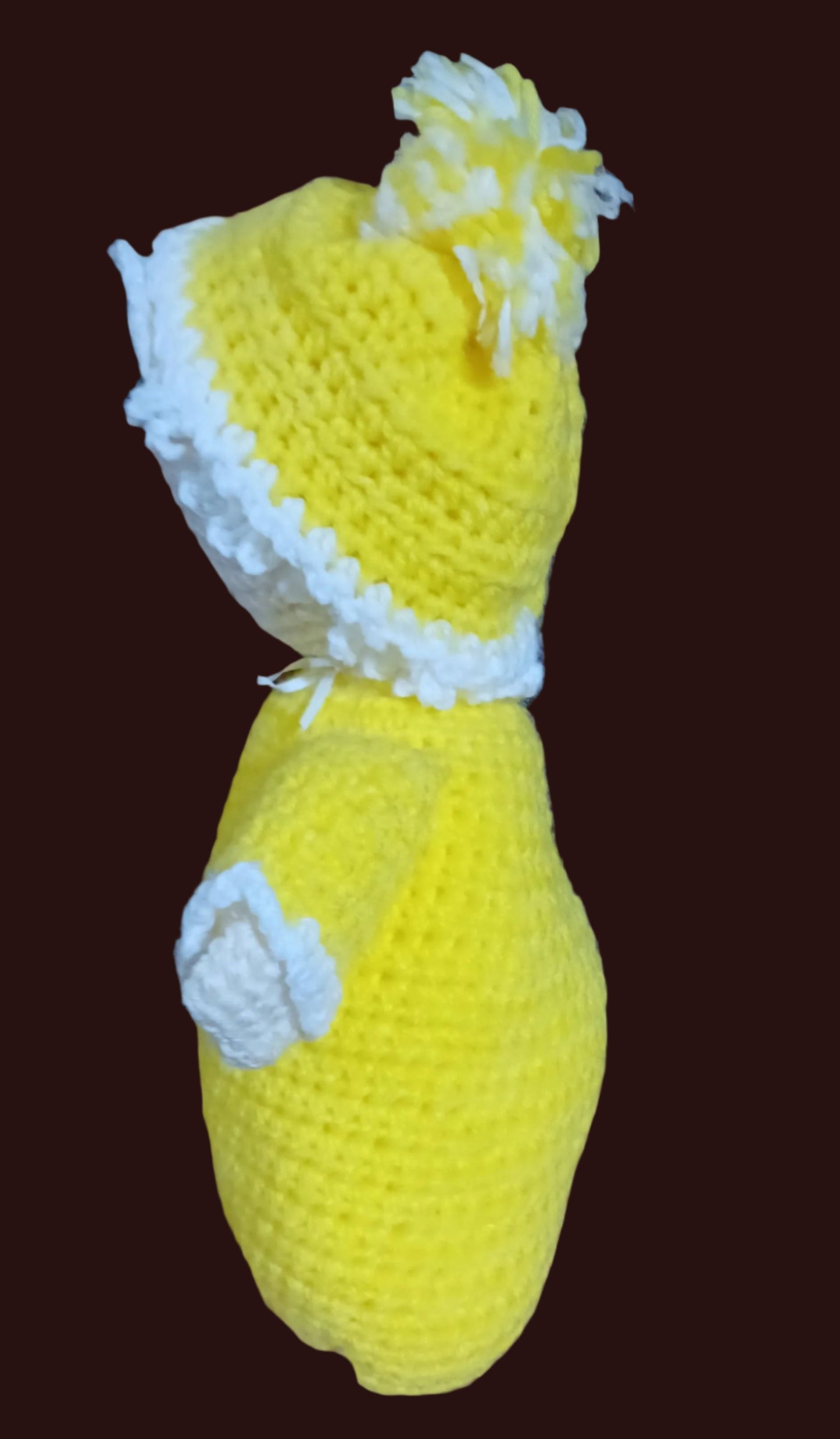 Yellow Baby Bunting Plush Doll