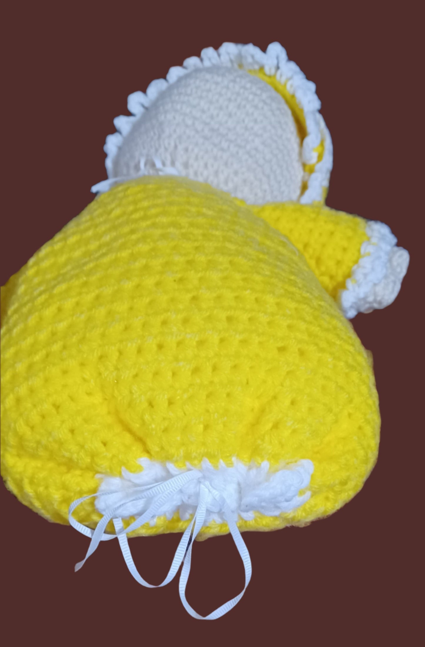 Yellow Baby Bunting Plush Doll