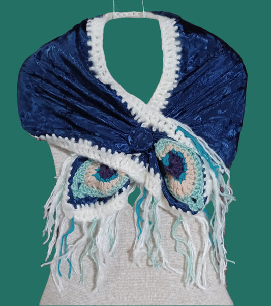 Peacock Scarf Reimagined