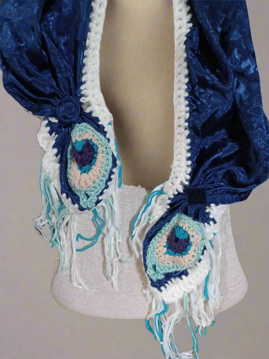 Peacock Scarf Reimagined