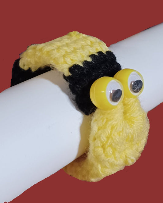 Child's Bug Slap Bracelet Yellow / Black