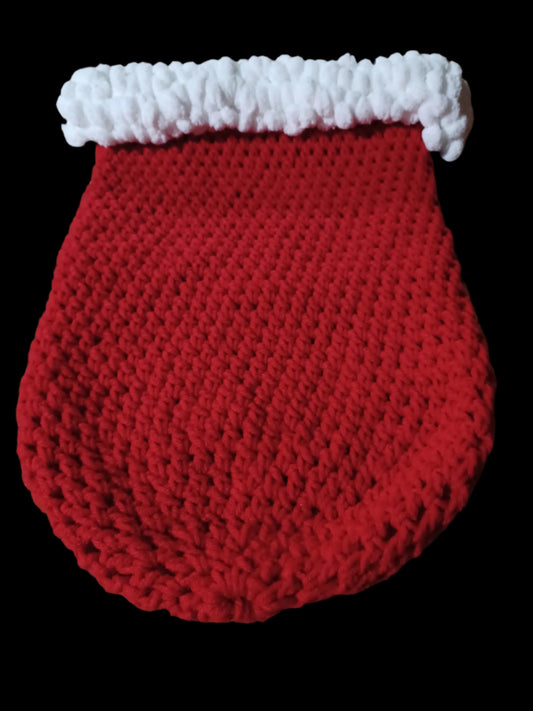 Red Santa Baby Blanket Cacoon