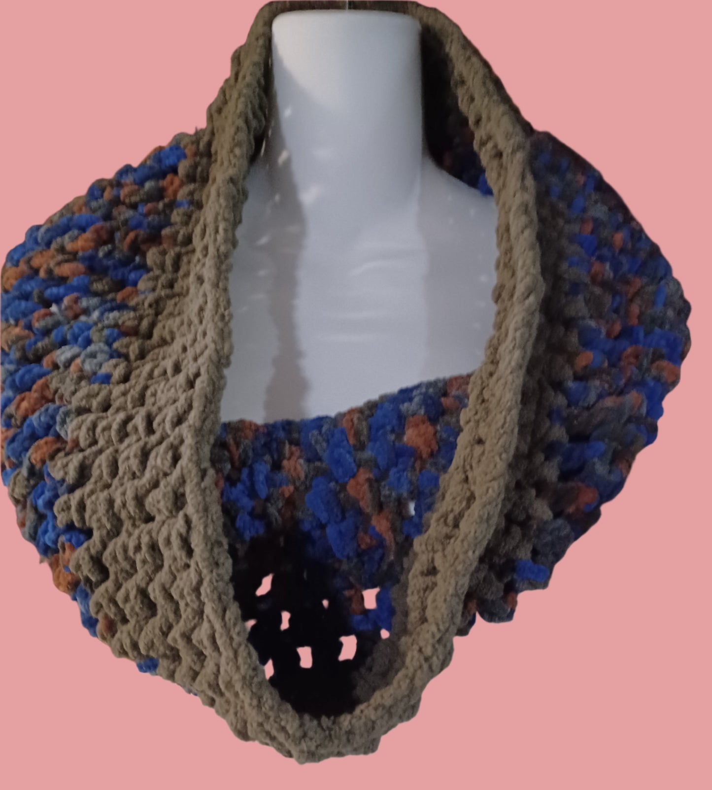 Hand Crochet Infinity Cowl