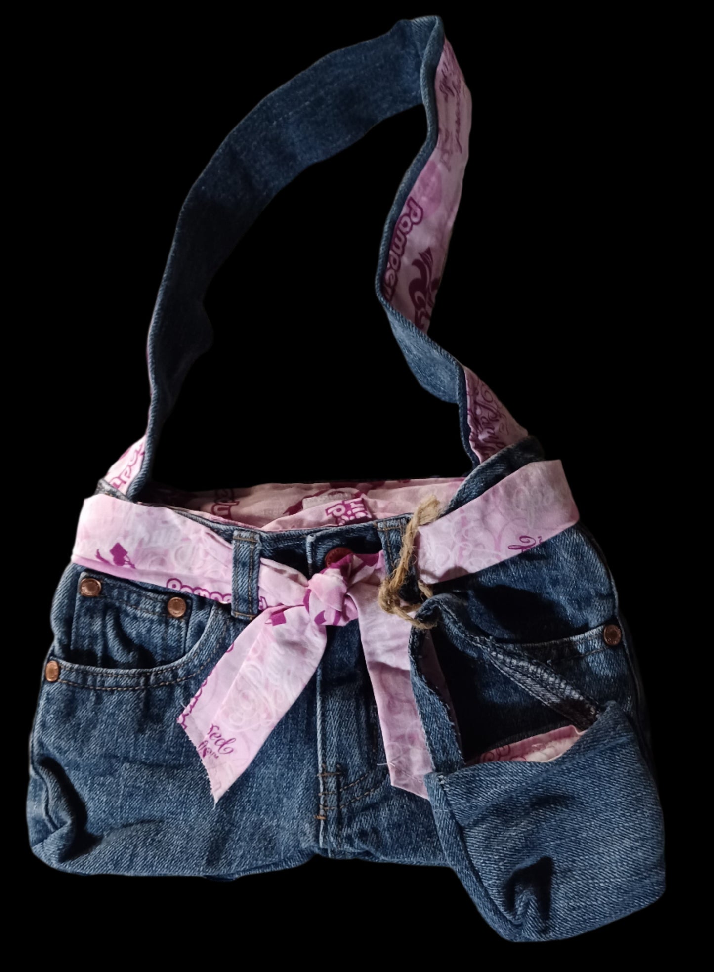 Little Girl's Handmade Jean Purse/Bag