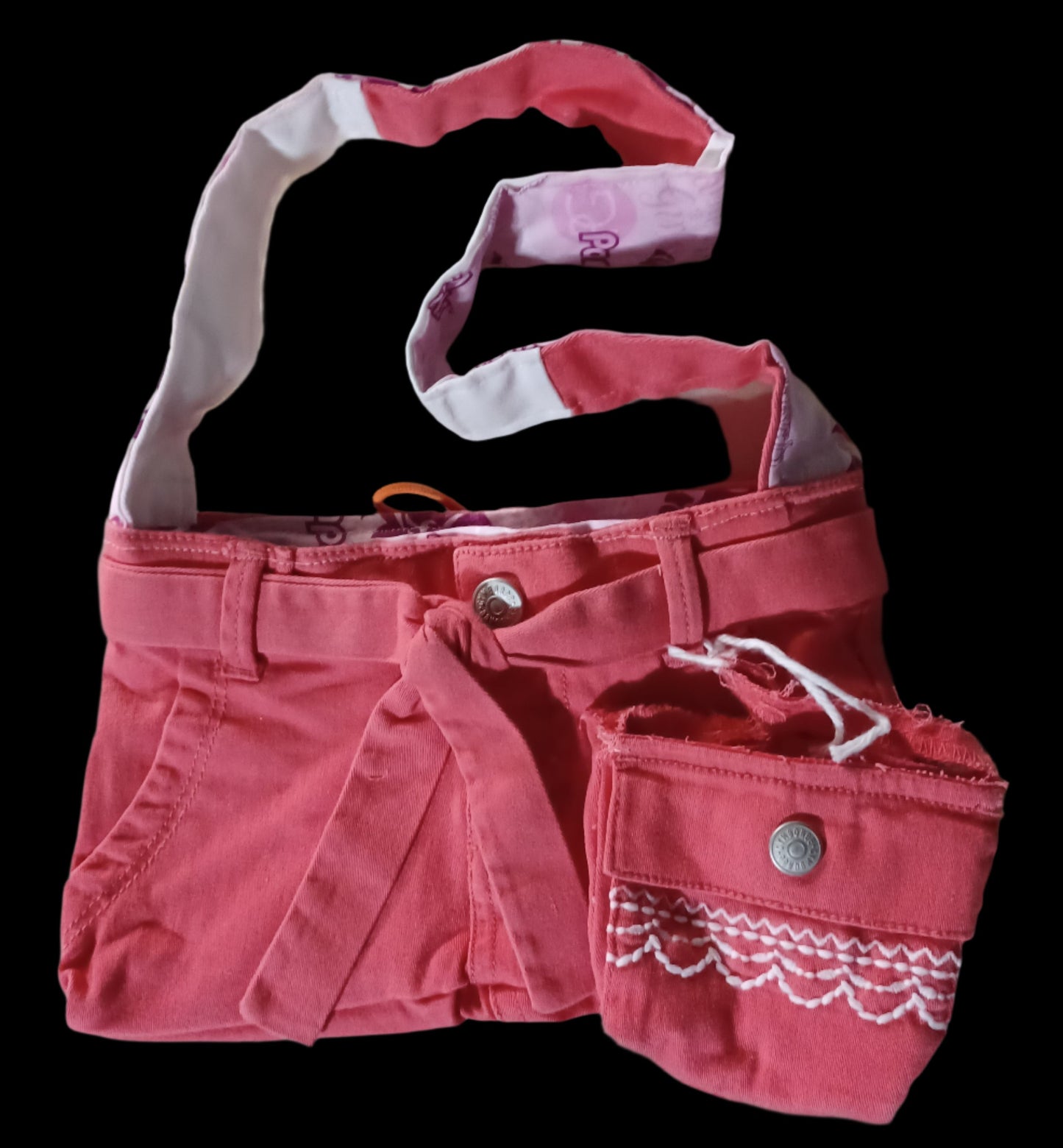 Little Girls Recycled Handmade Purse/Bag