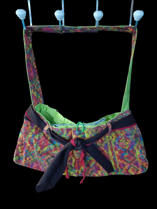 Kaleidoscope Of Color Recycled Bag/Purse/Tote