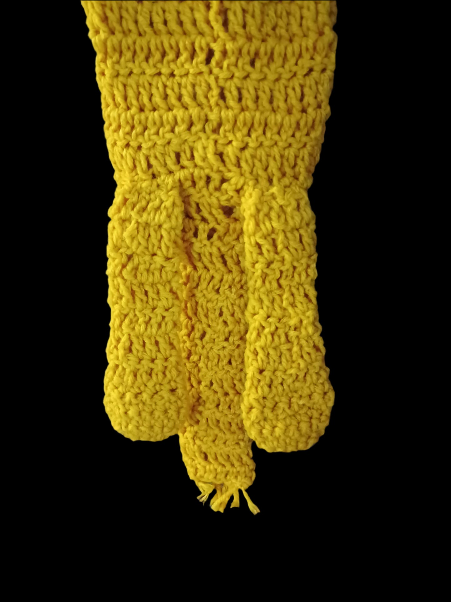 Lion Crochet Two Layer Scarf