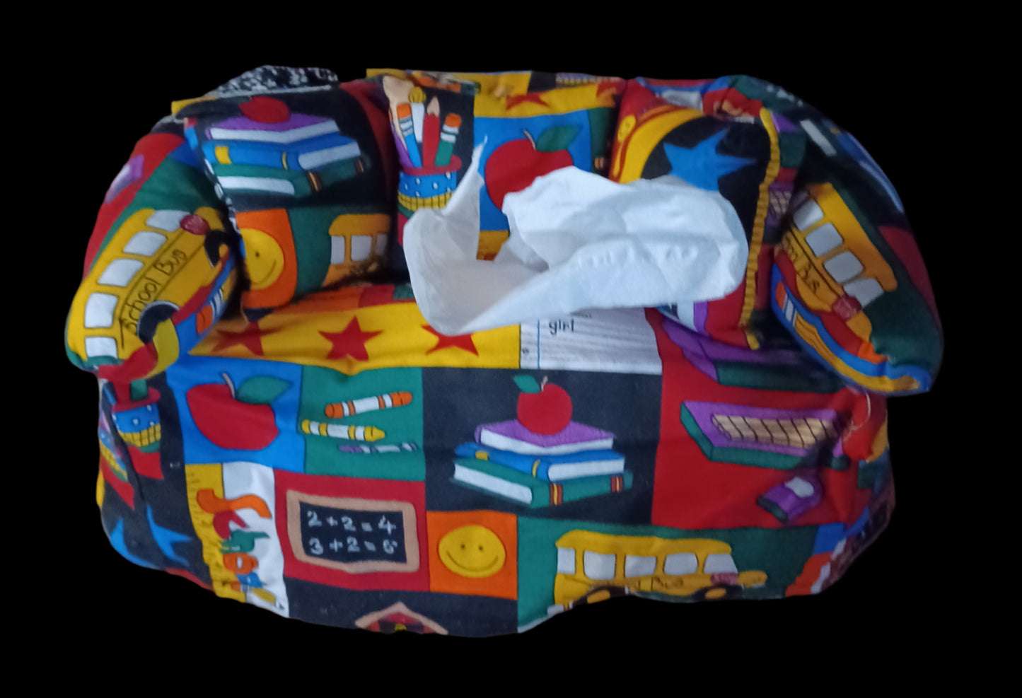 Teacher Comfy Couch Tissue Box Cover