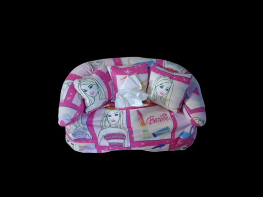 Barbie Comfy Couch Tissue Box Cover