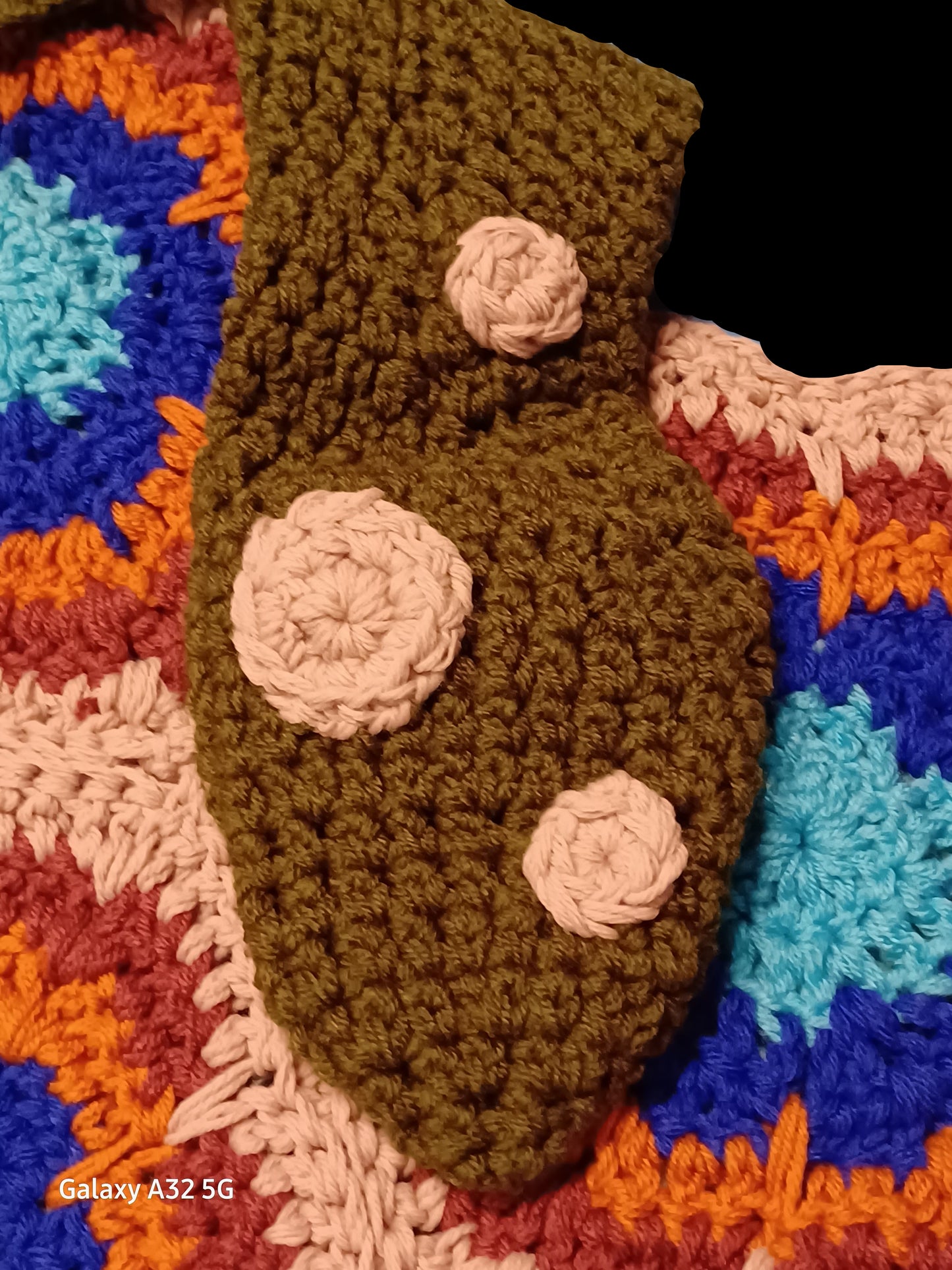 Handcrafted Child's Hooded Turtle Blanket w/Sleeves