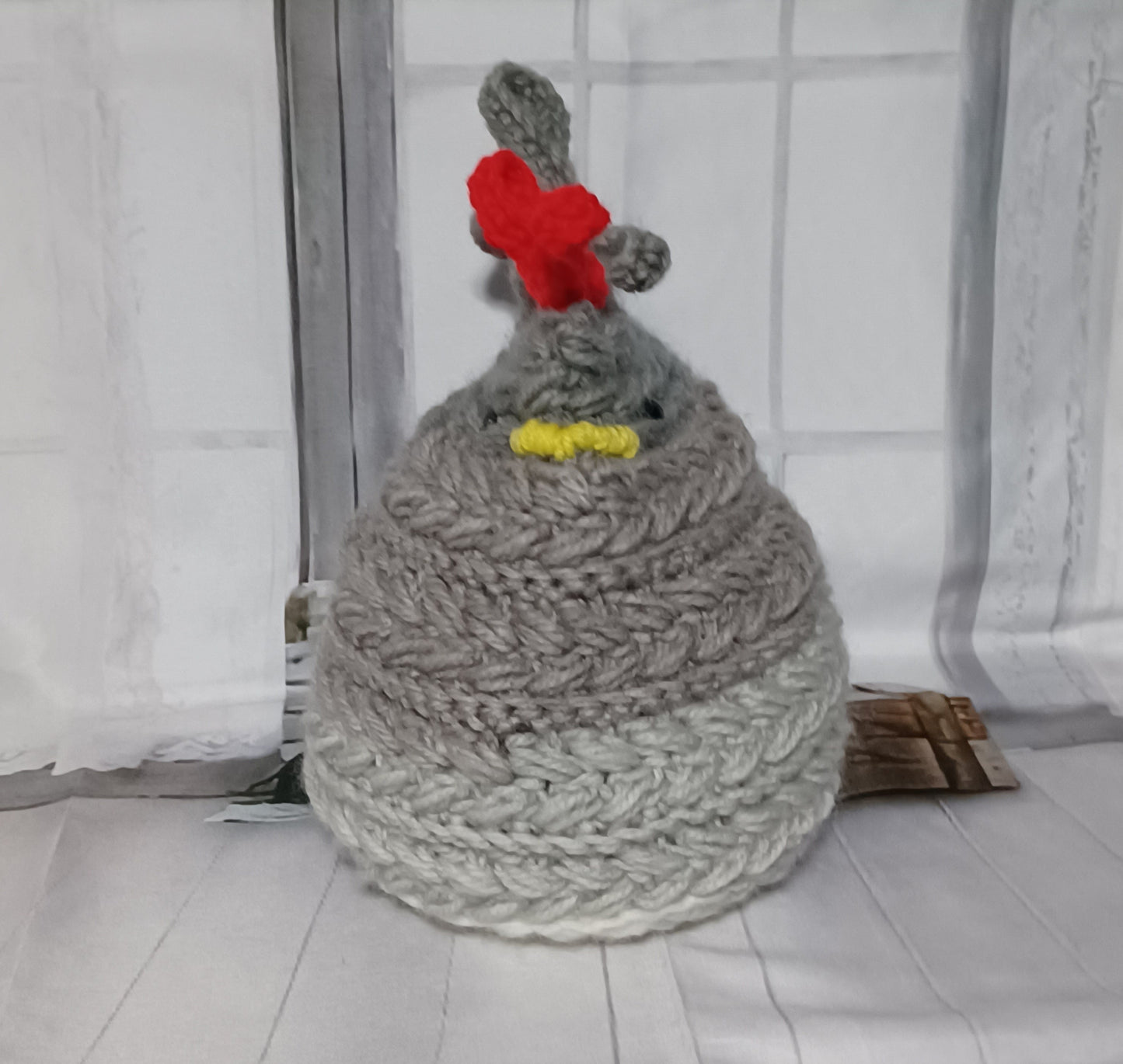 Crocheted Stuffed Chicken