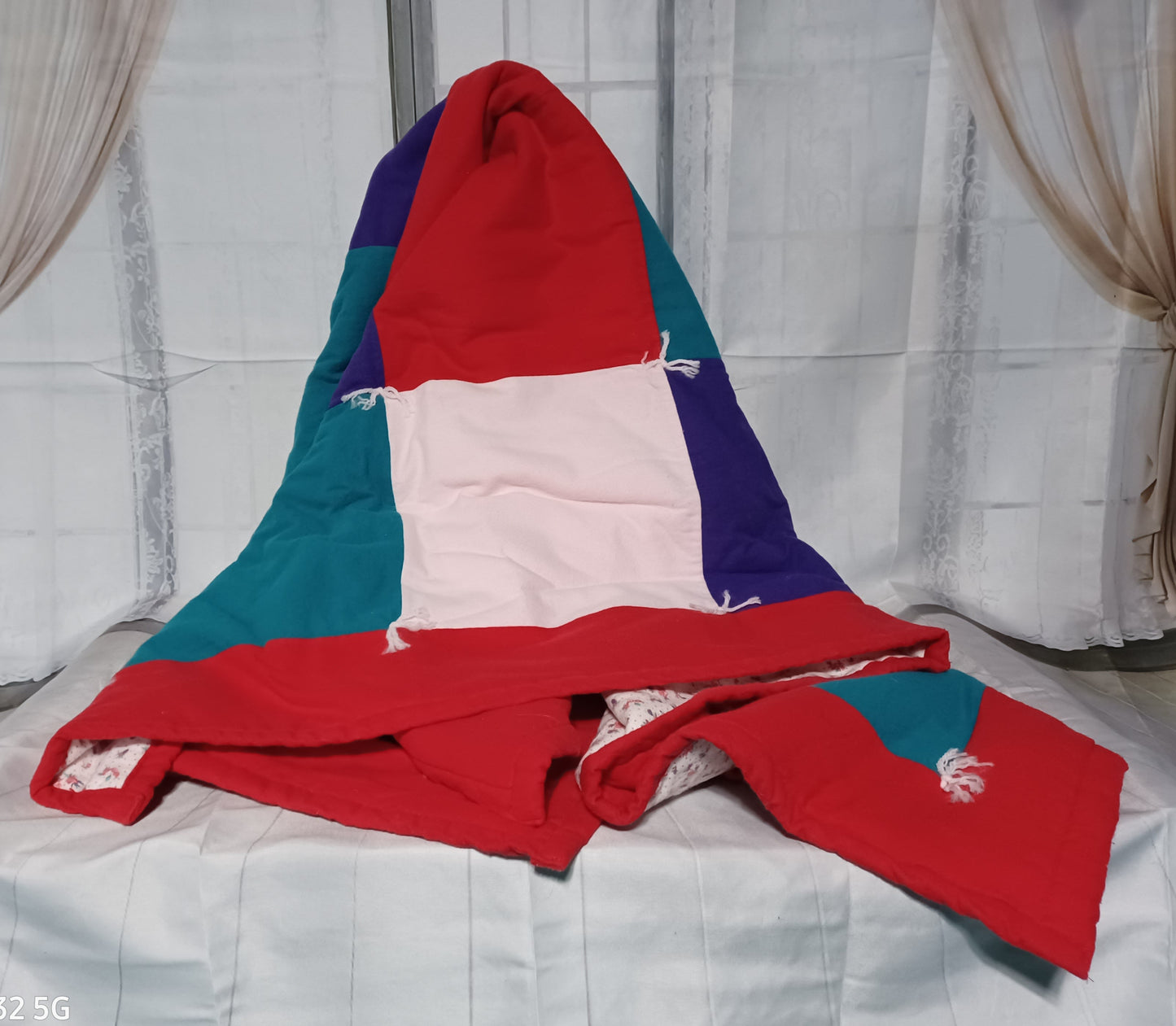 Bold Blocks Flannel Quilt