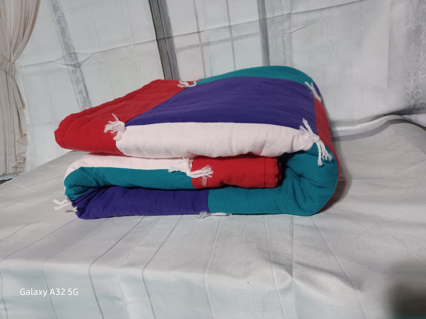 Bold Blocks Flannel Quilt