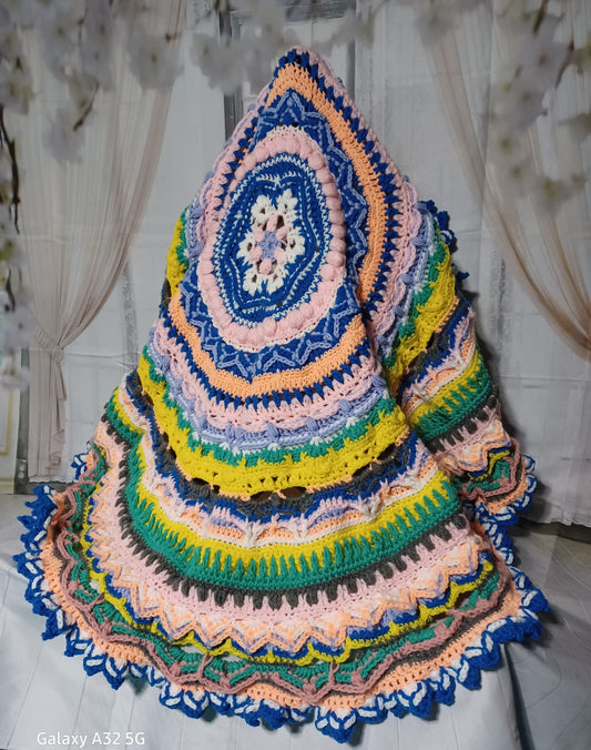 Handmade Marvelous Mandela Blanket