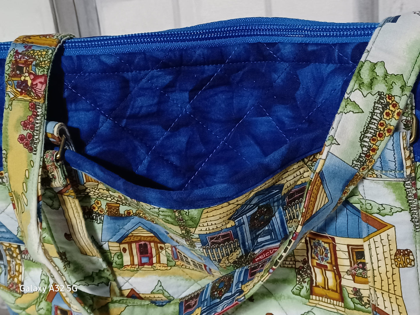 Countryside Quilted Handmade Bag