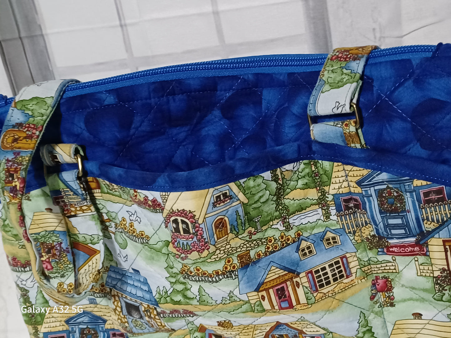 Countryside Quilted Handmade Bag