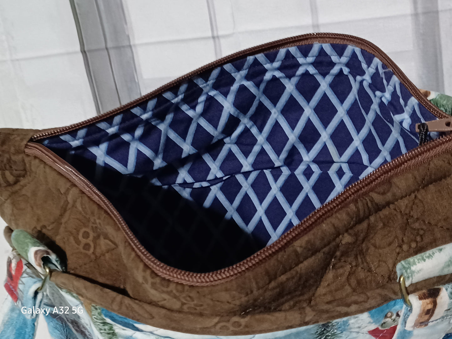 Winter Wonderland Quilted Handmade Bag