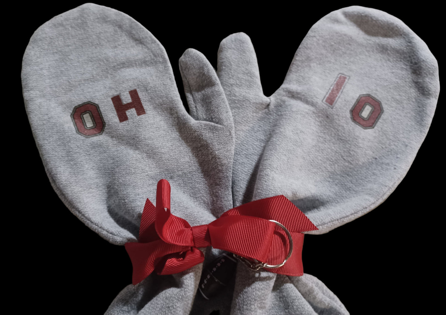 OH-IO Sweatshirt Mittens